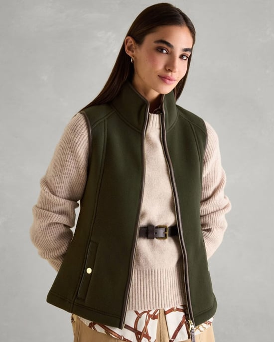 Joules Womens Fairbourne Fleece Gilet