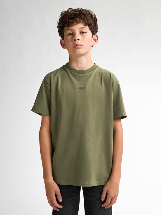 Petrol Industries - T-Shirt mit Logo Clam  Jungen -  Grün - Image 3