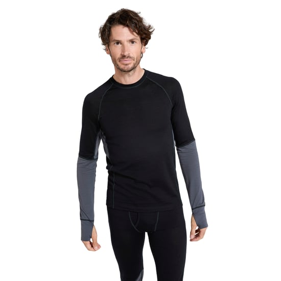 Mountain Warehouse - "Ultra" Base Layer Oberteil Rundhalsausschnitt für Herren (Schwarz) - Image 3