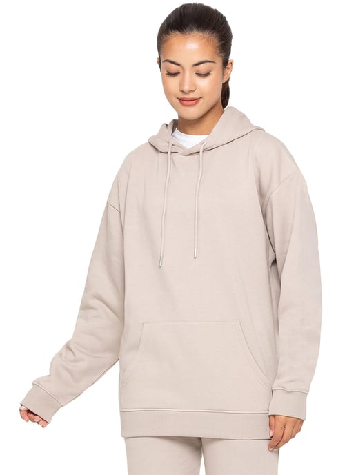 Enzo | Womens Oversized Hoodie - Haferflocken - Image 1