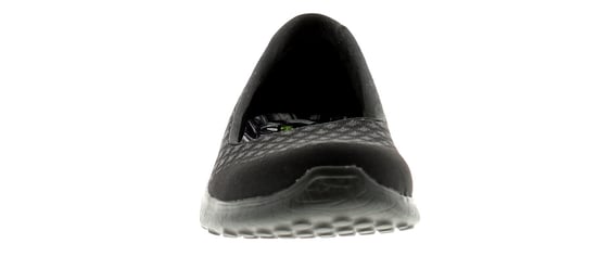 Skechers Microburst One Up Womens Ladies Flats Shoes Black