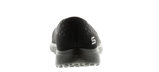 Skechers Microburst One Up Womens Ladies Flats Shoes Black