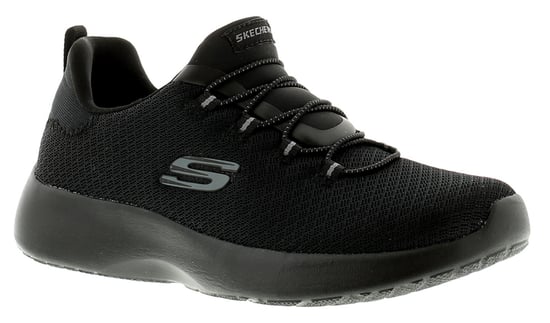 Skechers Dynamight Womens Ladies Trainers Black/Black