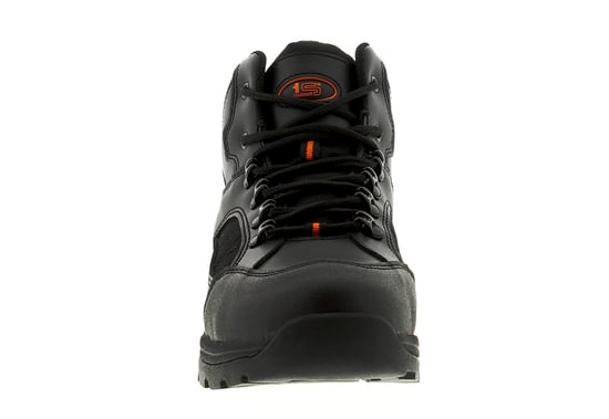 Tradesafe David Mens Leather Safety Boots Black