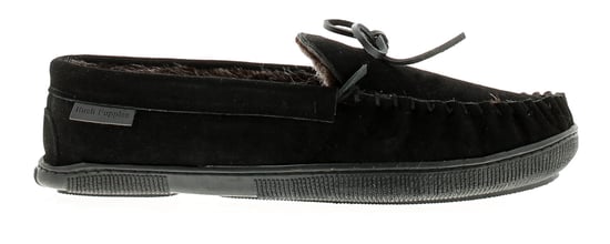 Herrenslipper aus echtem Wildleder mit kuscheligem Kunstpelzfutter und Socke mit flexiblem, strapazierfähigem Sol - Image 2