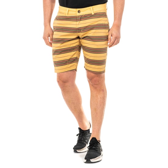 Bermuda shorts with straight cut hems and belt loops LMBG01 man
