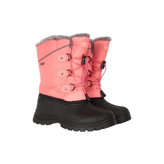 Mountain Warehouse Childrens/Kids Whistler Adaptive Snow Boots (Pink)