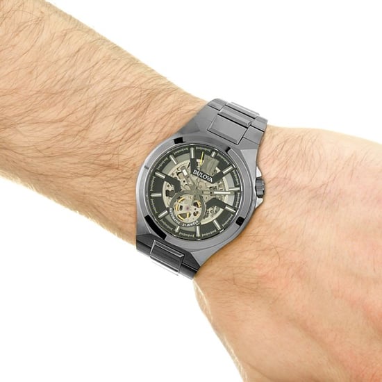 Bulova Rotguss Herren Armbanduhr 98A179 - Image 4