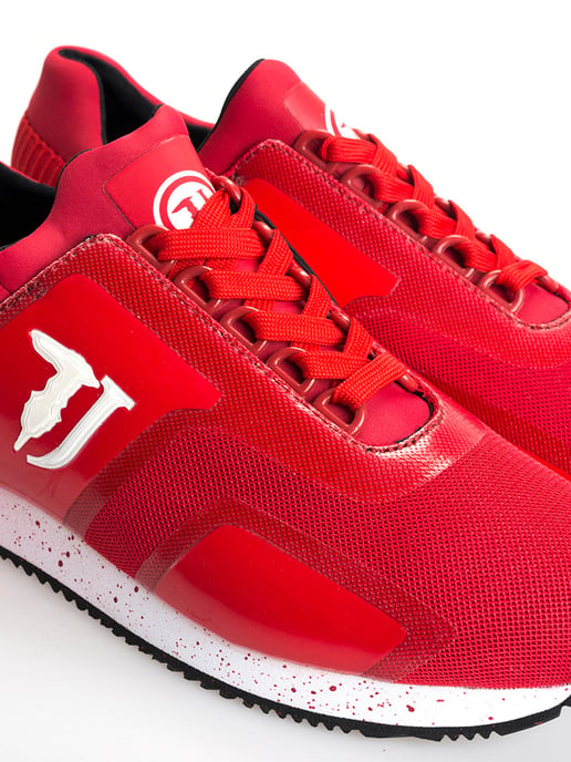 Trussardi Jeans Sneaker Herren Rot - Image 4