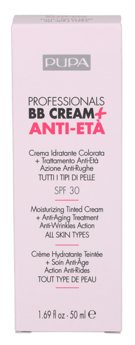 Pupa Pupa Professionals BB Cream + Anti-Eta SPF30 50ml. - Image 2