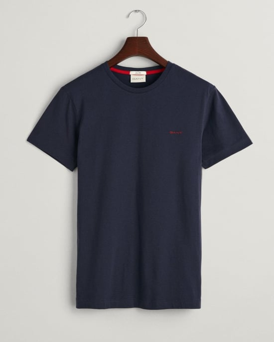 Gant Contrast Logo T-Shirt - Image 1