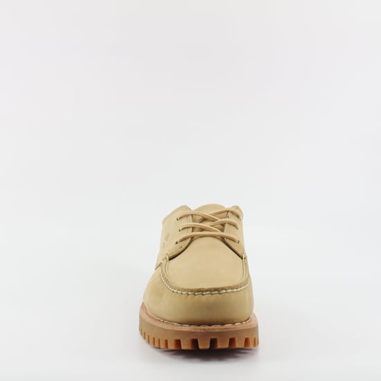 Timberland Jacksons Landing Beige Nubukleder Herren Schnürschuhe A2CHN - Image 4