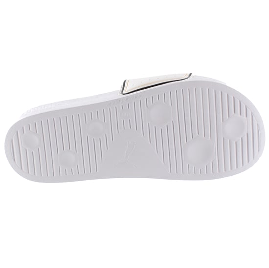 Puma Leadcat FTR White Slide Slip On Flip Flop Sliders Sandals - Mens