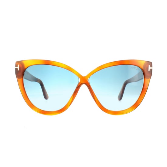 Tom Ford Sonnenbrille 0511 Arabella 53W Blonde Havanna Blau Gradient - Image 1