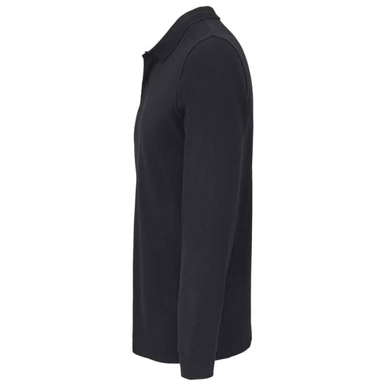 SOLS - "Planet" Poloshirt für Herren/Damen Unisex Langärmlig (Schwarz) - Image 3