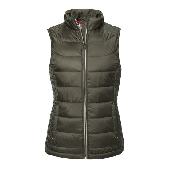 Russell Womens/Ladies Nano Padded Body Warmer (Dark Olive) - Image 1
