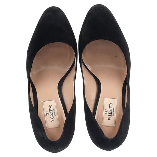 Valentino Garavani SpitzenPumps aus schwarzem Wildleder - Image 3