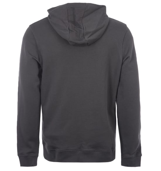 Men's Lyle And Scott Organic Cotton Pullover Hoodie in Grey