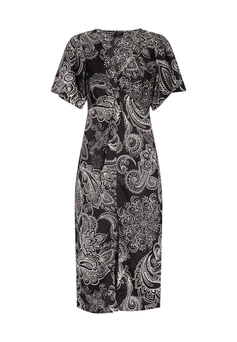 Dreimaster Kleid Damen Schwarz Weiss - Image 1