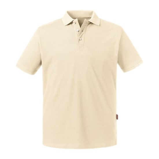 Russell Herren Polo-Shirt Pure Organic (Natur) - Image 1