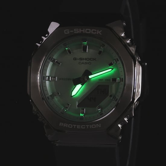 Casio G-Shock Damen Grau Uhr GM-S2110-3AER - Image 2