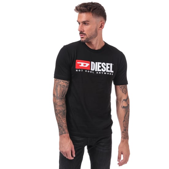 Men's Diesel Just Division T-Shirt in Black