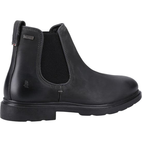Hush Puppies Preston Chelsea Leder Herren Schwarz Stiefel - Image 2