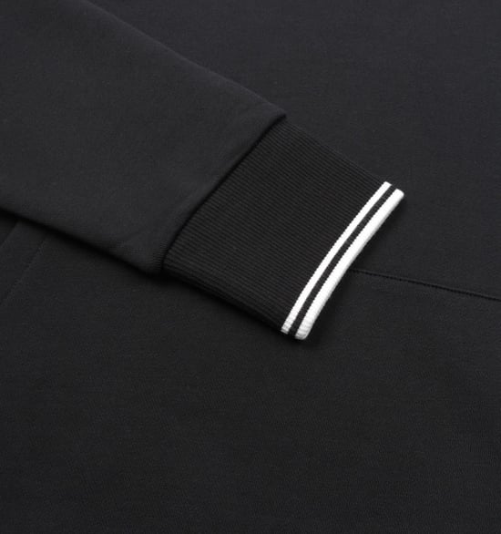 Sweat à Capuche Fred Perry Pour Homme en Noir - Image 5