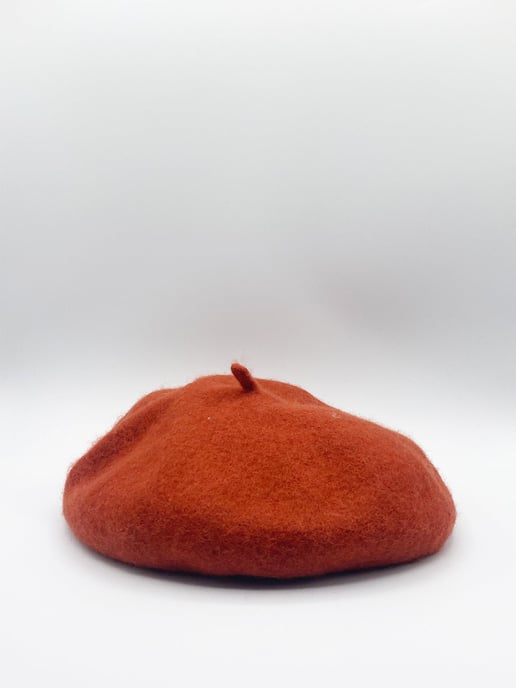 Plain Felt Beret - Image 3