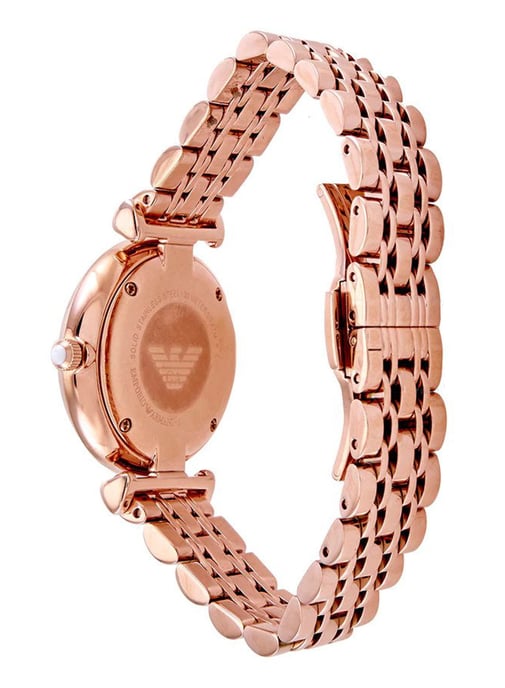 Emporio Armani Gianni T-bar roségold Damen Armbanduhr AR11244 - Image 4