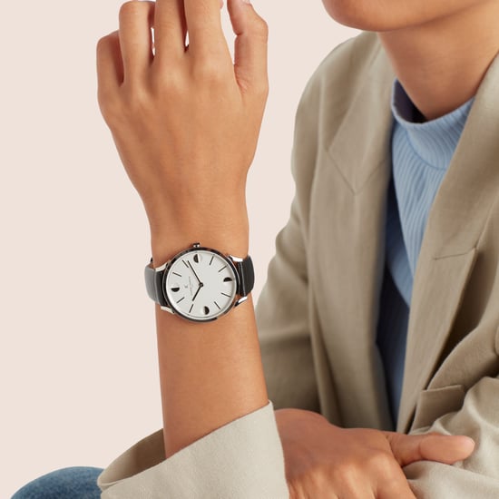Pierre Cardin Pigalle Half Moon Unisex's Black Watch CPI.2008