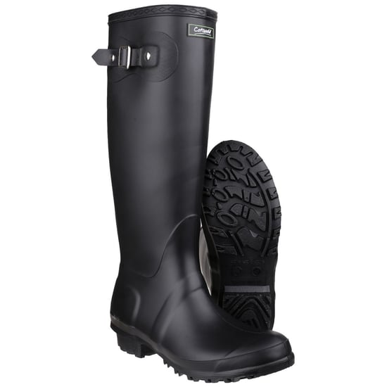 Cotswold Sandringham Buckle-Up Womens Gummistiefel (Schwarz) - Image 4