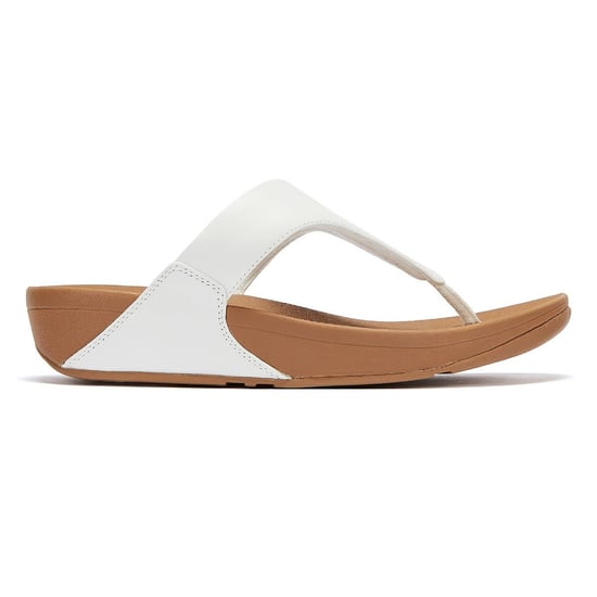FitFlop Lulu Leder Damensandalen - (Weiß) - Image 5