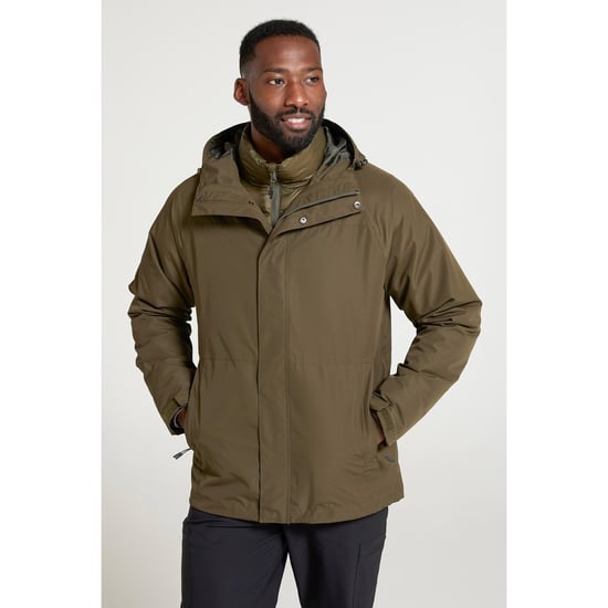 Mountain Warehouse - "Alaskan" Jacke, wasserfest 3 in 1 für Herren () - Image 1