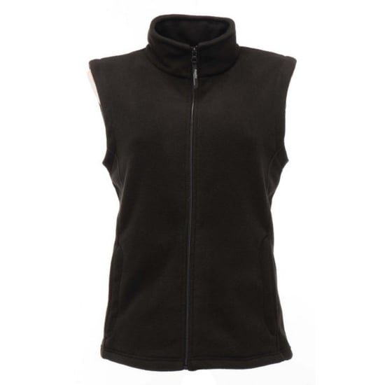 Regatta Womens/Ladies Micro Fleece Bodywarmer / Gilet (Black)