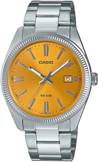 Casio Casio Collection Herren Silberne Uhr MTP-1302PD-9AVEF - Image 1