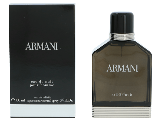 Armani Eau De Nuit Edt Spray 100ml. - Image 1