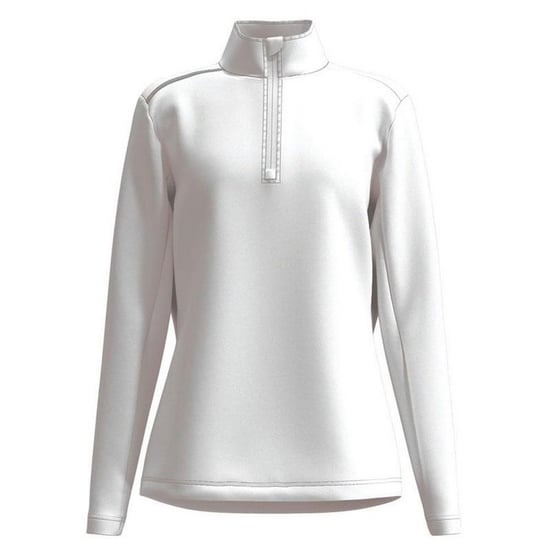 Forelson - "Broadway" Base Layer Oberteil mit kurzem Reißverschluss für Damen - Emblem (Weiß) - Image 1