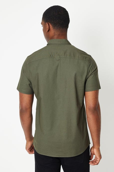 Short Sleeve Oxford Shirt - Image 3