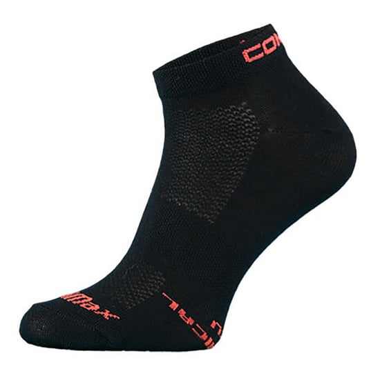 COMODO - Compressport Chaussettes Running | Basses | Coolmax | Renforcées - Noir - Image 1