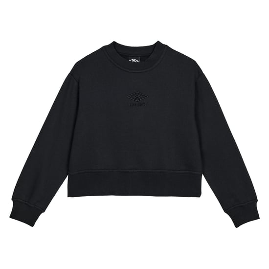 Umbro Womens/Ladies Core Boxy Sweatshirt (Black)