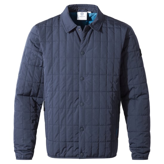 Ludwell Mens Shacket Dark Indigo