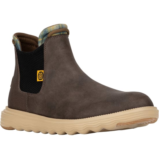 HEYDUDE Branson Klassische Polyurethan Herren Stiefel Desert Braun - Image 1