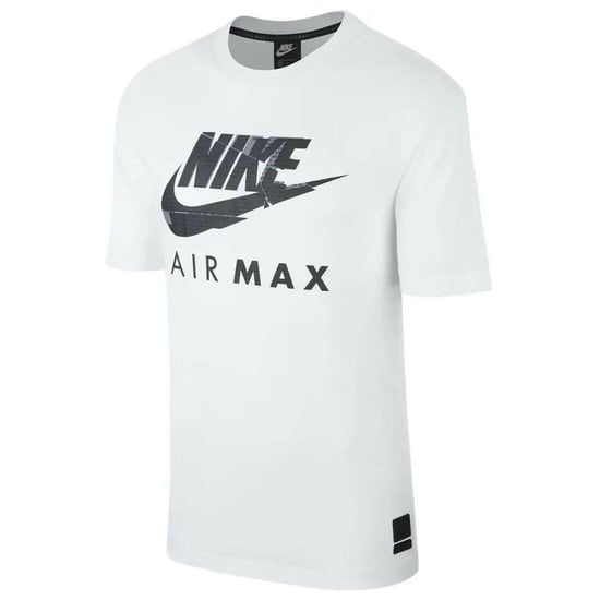 Nike Air Max Graphic Print Herren-T-Shirt Weiß - Image 1