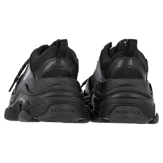 Balenciaga Track Sneakers aus schwarzem Polyurethan - Image 5