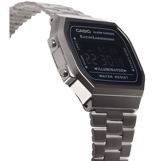 Casio Casio Collection Retro Grau Herren Armbanduhr A168WEGG-1BEF - Image 3
