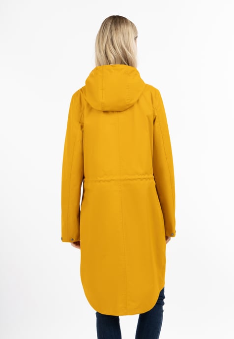ICEBOUND Regenjacke mit Innenprint Damen Senf - Image 4
