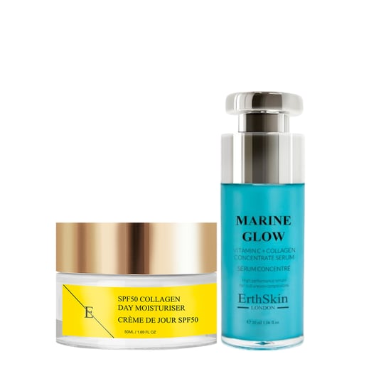 Sea Shine Vitamin C + Kollagen-Konzentrat Serum 30ml + SPF 50 Kollagen-Tagescreme 50ml - Image 1