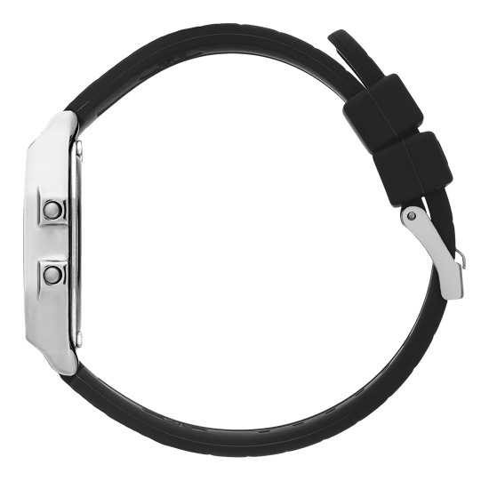 Ice Watch Ice Digit Retro - Black Silver Schwarz Damen Armbanduhr 022063 - S - Image 2