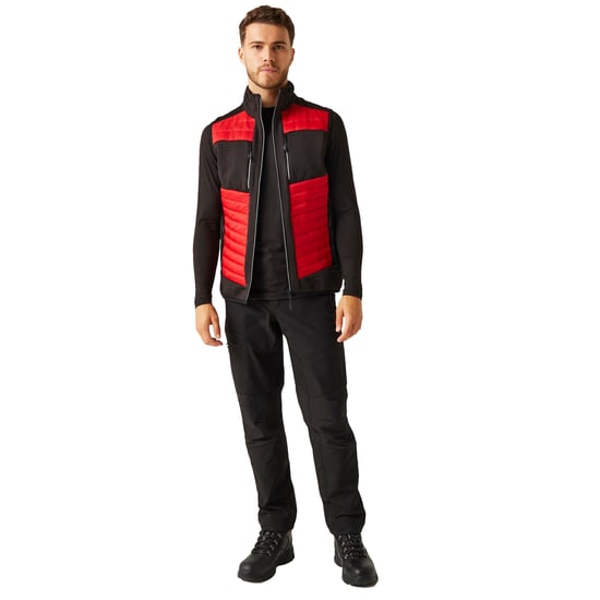 Regatta Unisex Adult E-Volve Thermal Hybrid Body Warmer (Classic Red/Black)
